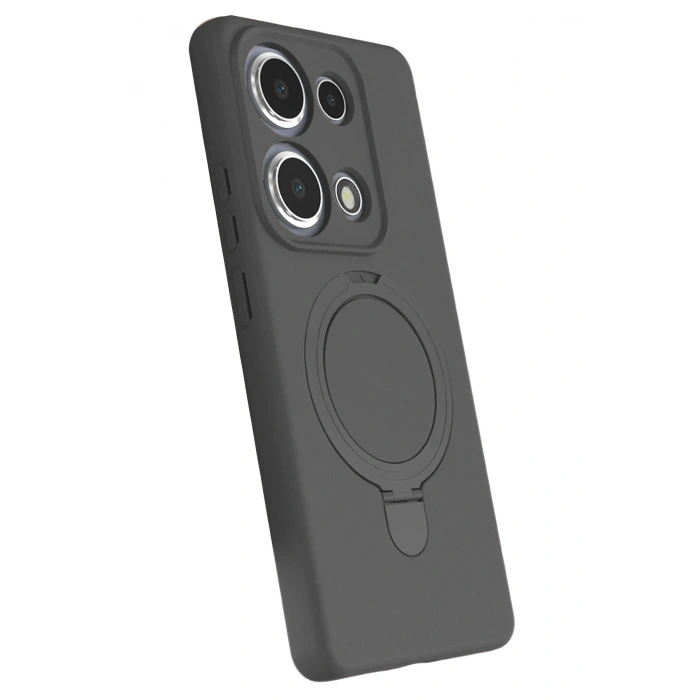 CPT90 Xiaomi Redmi Note 13 Pro 4G Regal Magsafe Standlı Kapak - Titan Gri