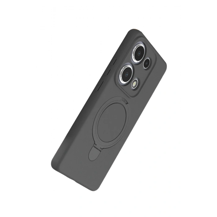CPT90 Xiaomi Redmi Note 13 Pro 4G Regal Magsafe Standlı Kapak - Titan Gri