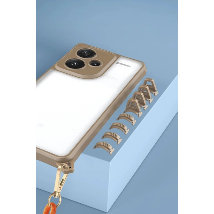 CPT90 Xiaomi Redmi Note 13 Pro Plus Kılıf Penta Silikon Kılıf - Titan Gri