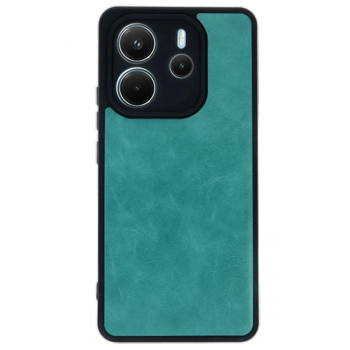 CPT90 Xiaomi Redmi Note 14 4G Kılıf Aras Deri Kapak - Açık Yeşil