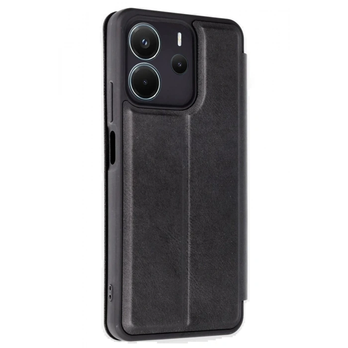 CPT90 Xiaomi Redmi Note 14 4G Kılıf Flip Cover - Siyah