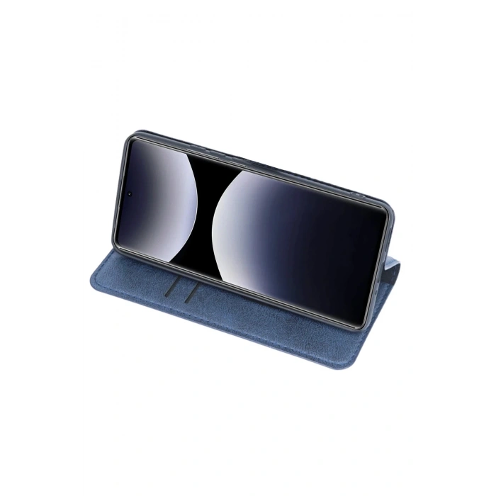 CPT90 Xiaomi Redmi Note 14 4G Kılıf Trend S Plus Kapaklı Kılıf - Siyah