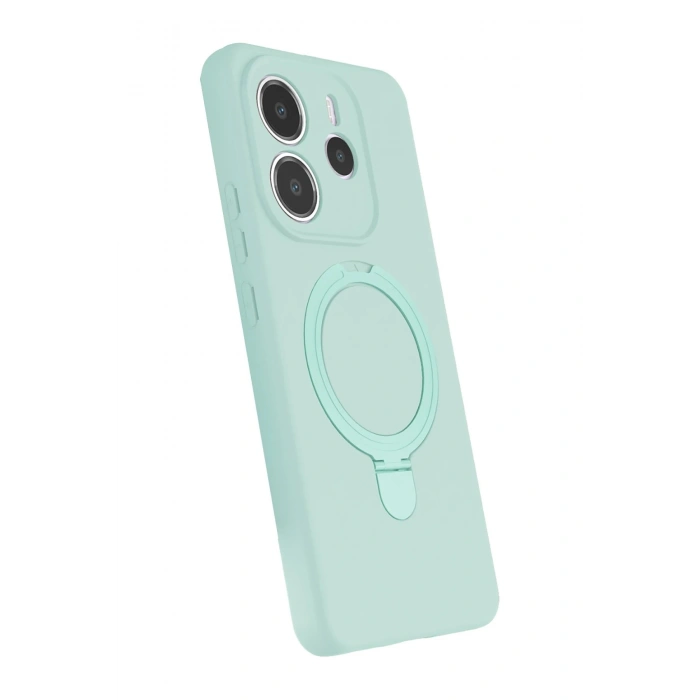 CPT90 Xiaomi Redmi Note 14 4G Regal Magsafe Standlı Kapak - Su Yeşili