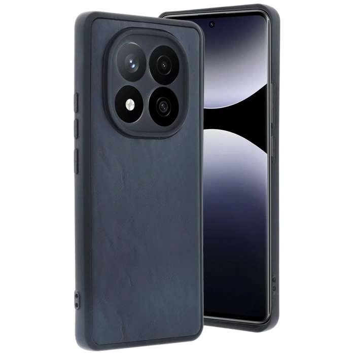 CPT90 Xiaomi Redmi Note 14 Pro 4G Kılıf Aras Deri Kapak - Lacivert