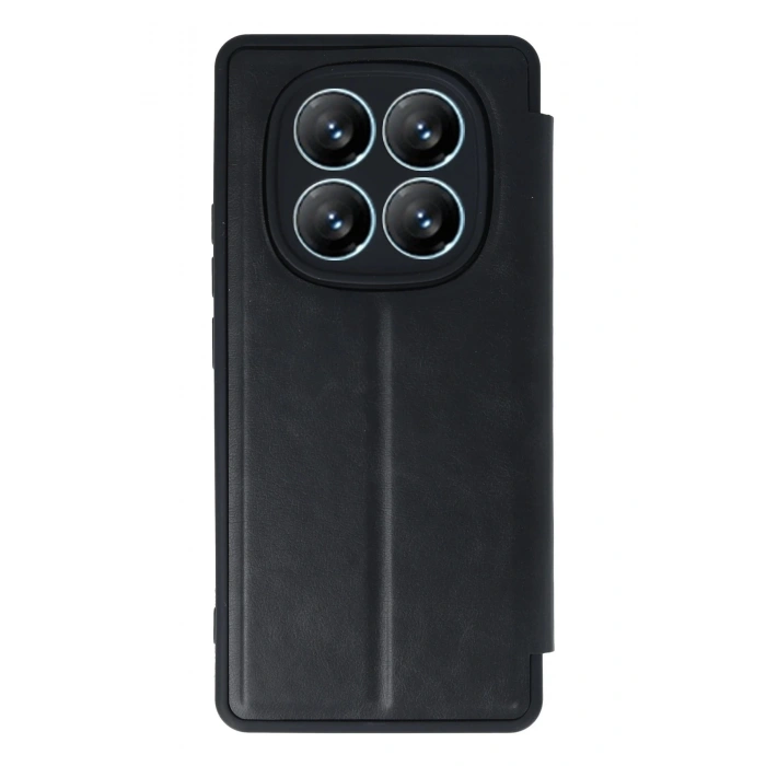 CPT90 Xiaomi Redmi Note 14 Pro 4G Kılıf Flip Cover - Siyah