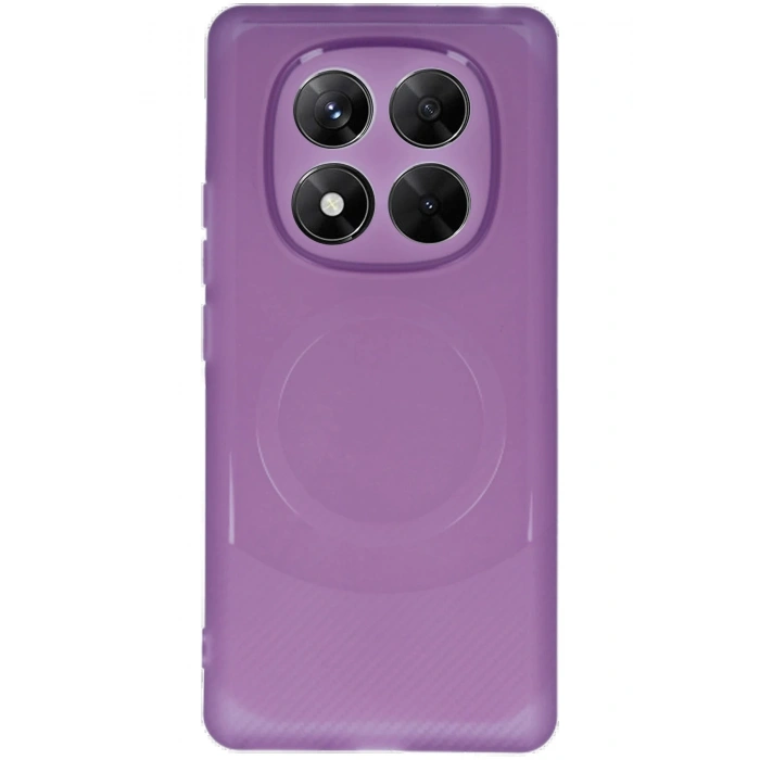 CPT90 Xiaomi Redmi Note 14 Pro 4G Kılıf Maya Karbon Kapak - Mürdüm