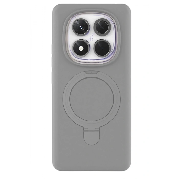 CPT90 Xiaomi Redmi Note 14 Pro 4G Regal Magsafe Standlı Kapak - Titan Gri