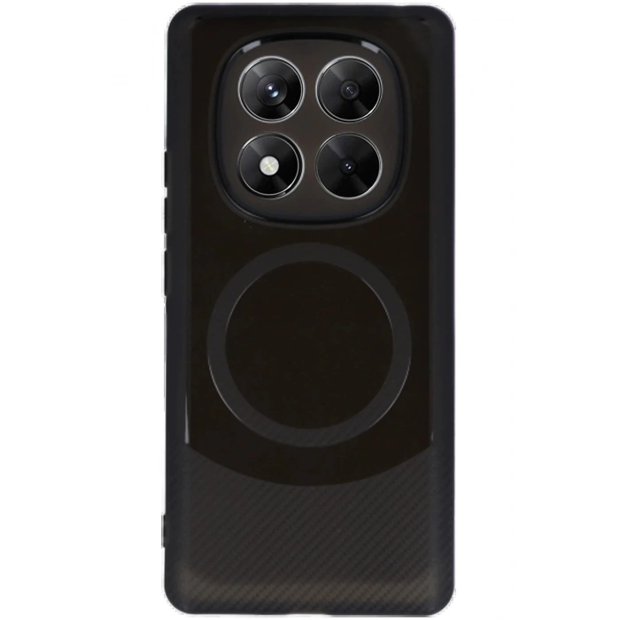 CPT90 Xiaomi Redmi Note 14 Pro 5G Kılıf Maya Karbon Kapak - Siyah