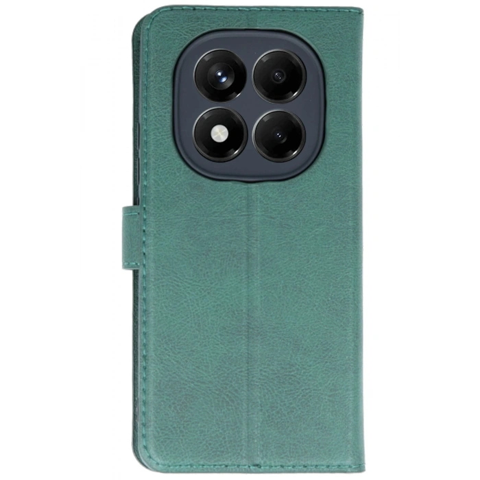 CPT90 Xiaomi Redmi Note 14 Pro 5G Kılıf Trend S Plus Kapaklı Kılıf - Yeşil