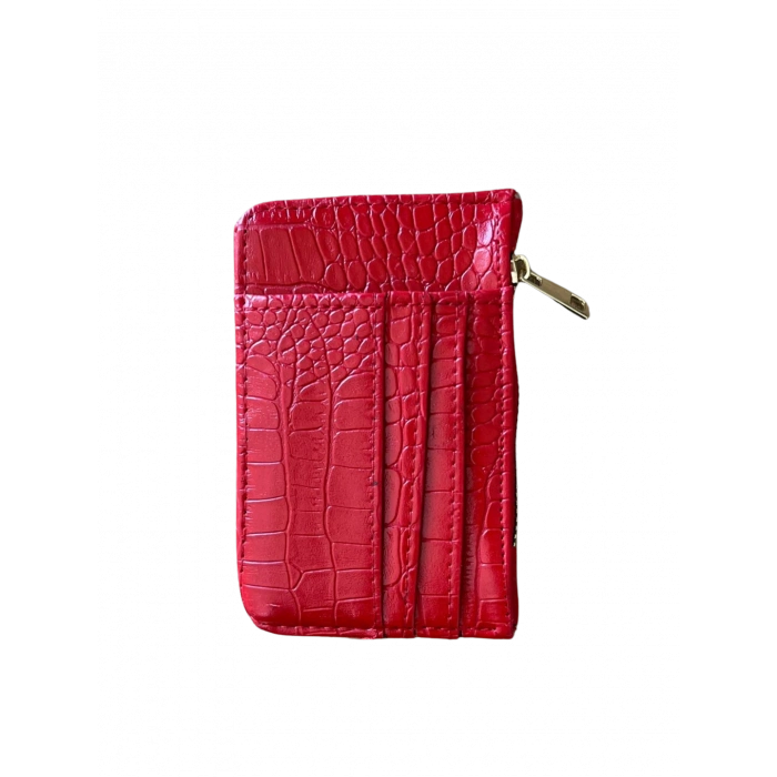 Kadın Şık Tasarım Kartlık - Kırmız