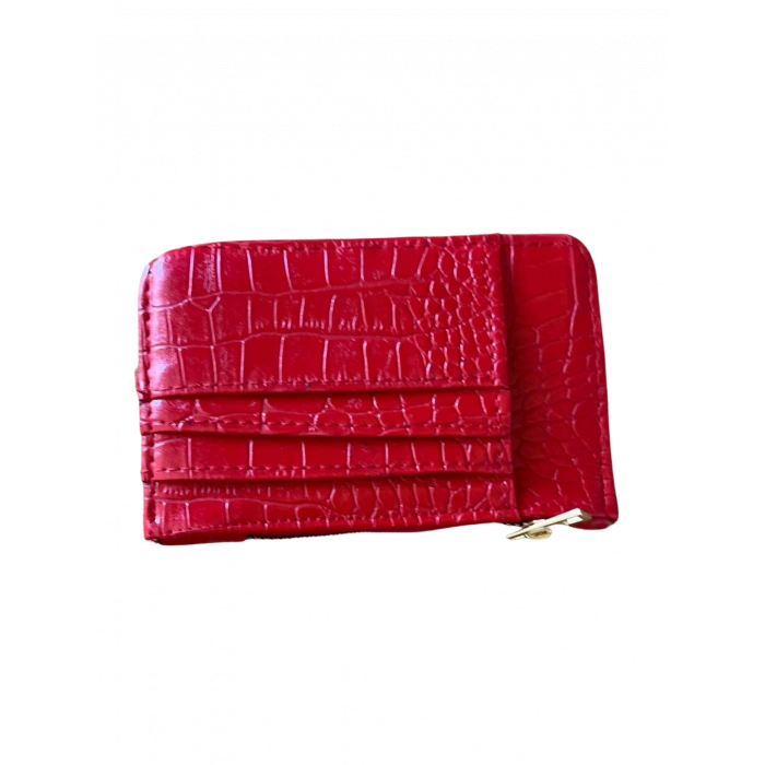 Kadın Şık Tasarım Kartlık - Kırmız