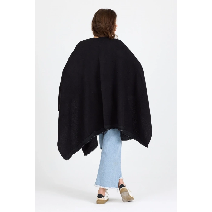 Panço - Pamuk Polyester Karışımlı Şık ve  Kaliteli Kumaş-Siyah