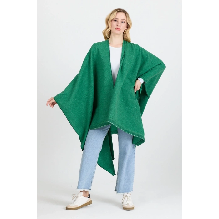 Panço - Pamuk Polyester Karışımlı Şık ve  Kaliteli Kumaş-Yeşil