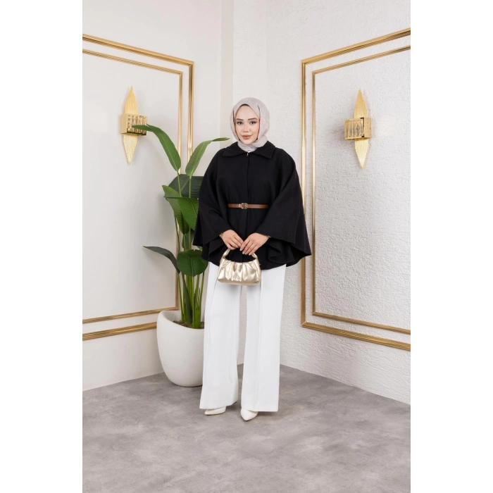 Tesettür Panço - SİYAH