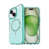 CPT90 Apple iPhone 15 Live Diamond Magsafe Kapak - Yeşil