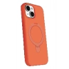 CPT90 Apple iPhone 15 Plus Regal Magsafe Standlı Kapak - Turuncu