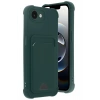CPT90 Apple iPhone 16E Kelvin Kartvizitli Silikon - Koyu Yeşil