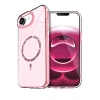 CPT90 Apple iPhone 16E Live Diamond Magsafe Kapak - Pembe