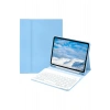 CPT90 iPad Pro 11 (2022) Kılıf KC01 Smart Klavyeli Tablet Kılıfı - Açık Mavi