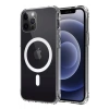 CPT90 iPhone 12 Kılıf Magneticsafe Şeffaf Silikon - Şeffaf