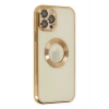 CPT90 iPhone 12 Pro Kılıf Slot Silikon - Gold