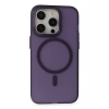 CPT90 iPhone 14 Pro Frost Standlı Magsafe Kapak - Derin Mor