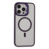 CPT90 iPhone 14 Pro Kılıf Roblox Lens Magsafe Standlı Kapak - Mor