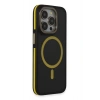 CPT90 iPhone 14 Pro Max Kılıf Rocky Magsafe Kapak - Siyah-Sarı