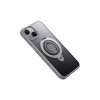 CPT90 iPhone 15 Avatar 360 Dönen Magsafe Kapak - Titan Gri
