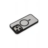 CPT90 iPhone 15 Pro Kılıf Roblox Lens Magsafe Standlı Kapak - Siyah