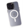 CPT90 iPhone 15 Pro Max Kılıf Mateks Magsafe Kapak - Beyaz