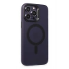 CPT90 iPhone 15 Pro Max Kılıf Mateks Magsafe Kapak - Derin Mor
