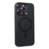 CPT90 iPhone 15 Pro Max Kılıf Mateks Magsafe Kapak - Siyah