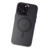 CPT90 iPhone 15 Pro Max Kılıf Mateks Magsafe Kapak - Siyah