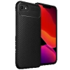 CPT90 iPhone 16E Kılıf Auto Focus Karbon Kapak - Siyah