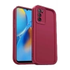 CPT90 Oppo A16 Kılıf Viera Silikon - Bordo