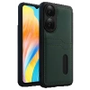 CPT90 Oppo A38 Sara Kartvizitli Deri Kılıf - Yeşil