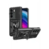 CPT90 Realme C75 4G Kılıf Pars Lens Yüzüklü Silikon - Siyah