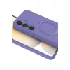 CPT90 Samsung Galaxy A16 5G Regal Magsafe Standlı Kapak - Lila