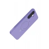 CPT90 Samsung Galaxy A56 Regal Magsafe Standlı Kapak - Lila