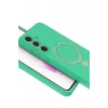 CPT90 Samsung Galaxy S24 FE Regal Magsafe Standlı Kapak - Yeşil