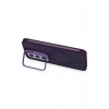 CPT90 Samsung Galaxy S24 Flet Lens Magsafe Kapak - Derin Mor