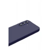 CPT90 Samsung Galaxy S25 FE Nano içi Kadife Silikon - Lacivert