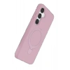 CPT90 Samsung Galaxy S25 Regal Magsafe Standlı Kapak - Açık Pembe