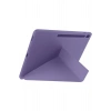 CPT90 Samsung Galaxy Tab S10 FE Plus 13.1 Kalemlikli Hugo Tablet Kılıfı - Mor