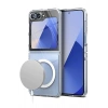 CPT90 Samsung Galaxy Z Flip 7 Kılıf Magneticsafe Şeffaf Silikon - Şeffaf