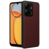 CPT90 Xiaomi Redmi 13C Kılıf Aras Deri Kapak - Bordo