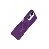 CPT90 Xiaomi Redmi 13C Regal Magsafe Standlı Kapak - Derin Mor