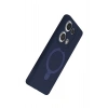 CPT90 Xiaomi Redmi Note 13 Pro 4G Regal Magsafe Standlı Kapak - Lacivert