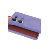 CPT90 Xiaomi Redmi Note 13 Pro 4G Regal Magsafe Standlı Kapak - Lila